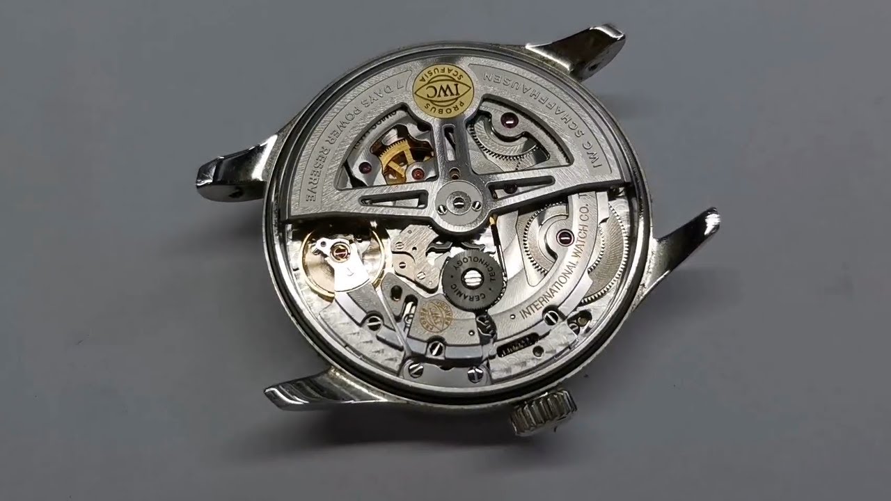 IWC Portuguese Seven-Day CAL.52010 Mechanical Watch Maintenance