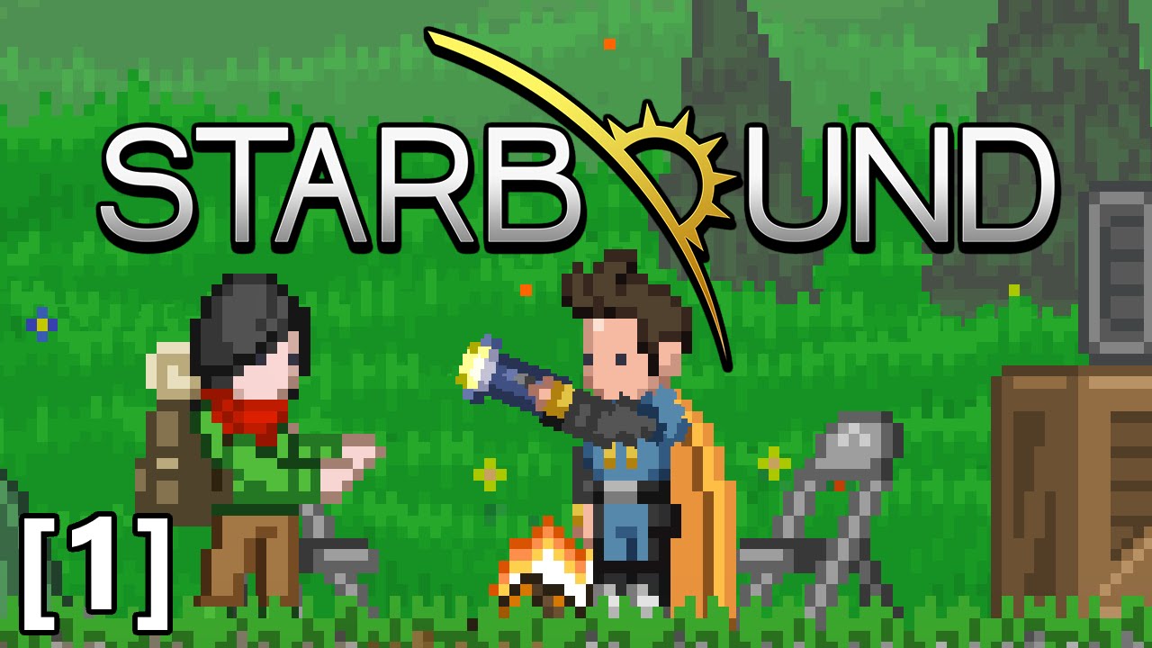 Starbound - Part 1 - Core Fragment Ore, Pixel Slicer Axe