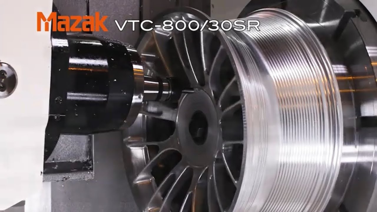 Mazak VTC-800 30SR | Alufelge fräsen