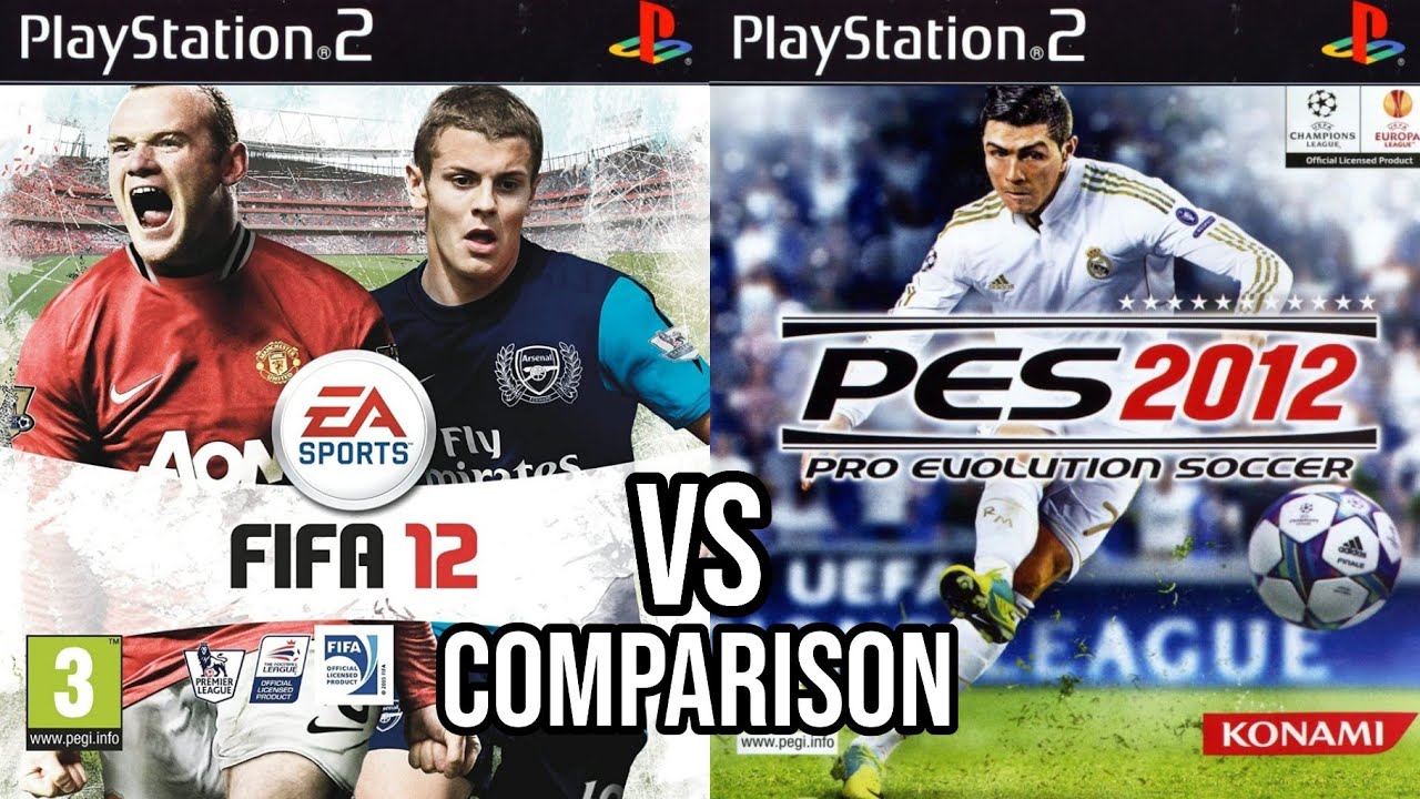FIFA 12 Vs PES 2012 PS2