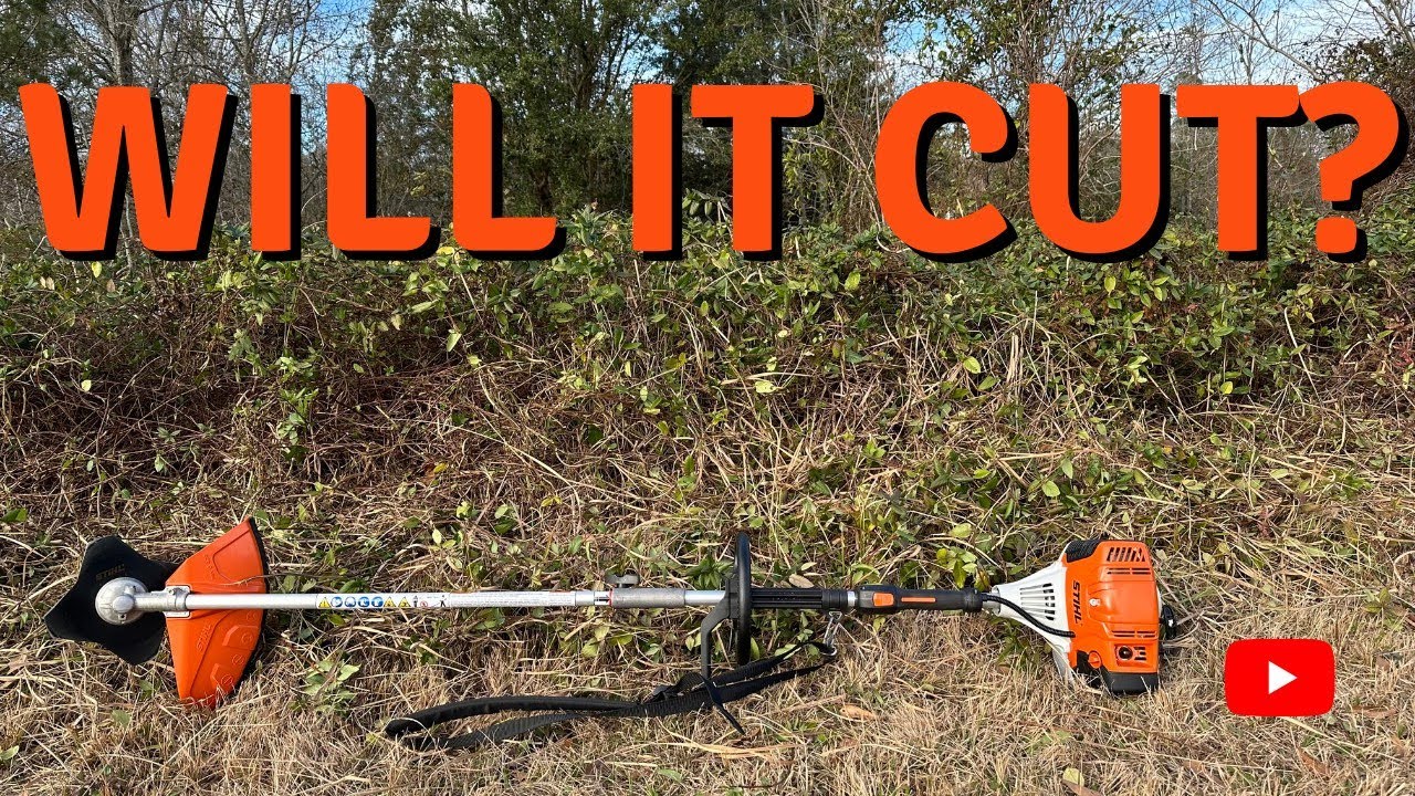 Тестирование кустореза Stihl KM 131