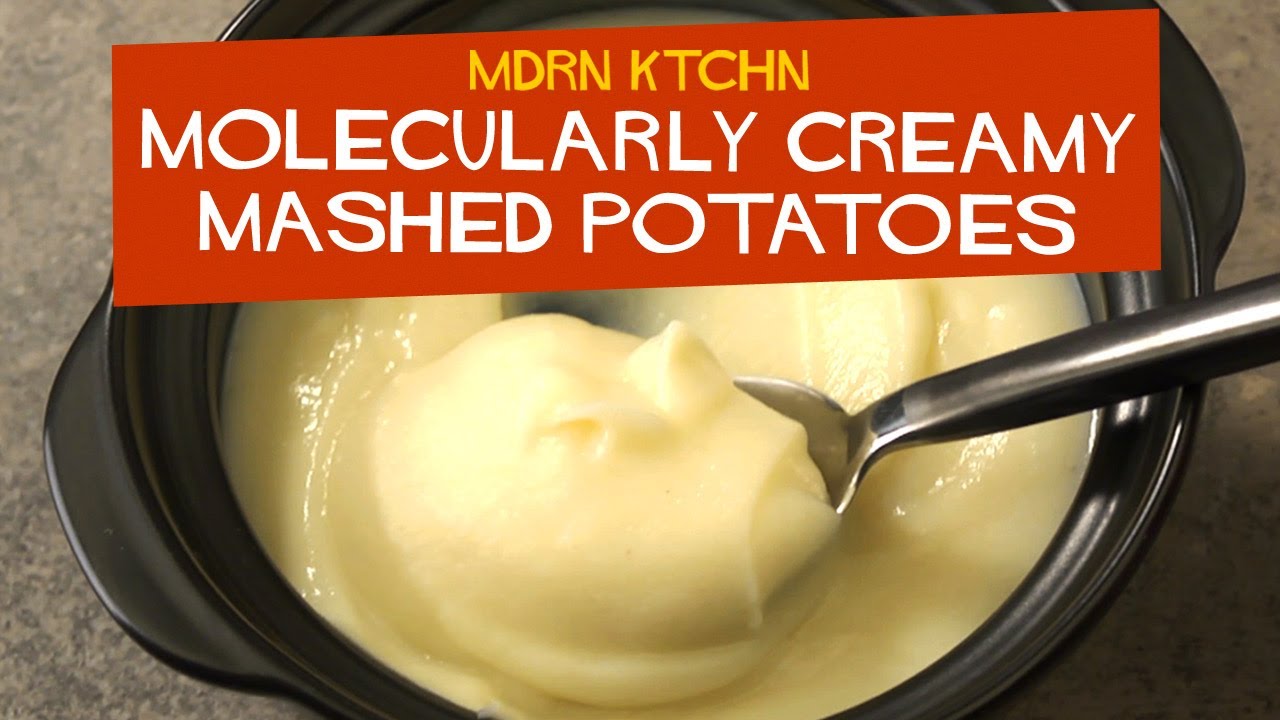 Molecularly Creamy Mashed Potatoes - MDRN KTCHN