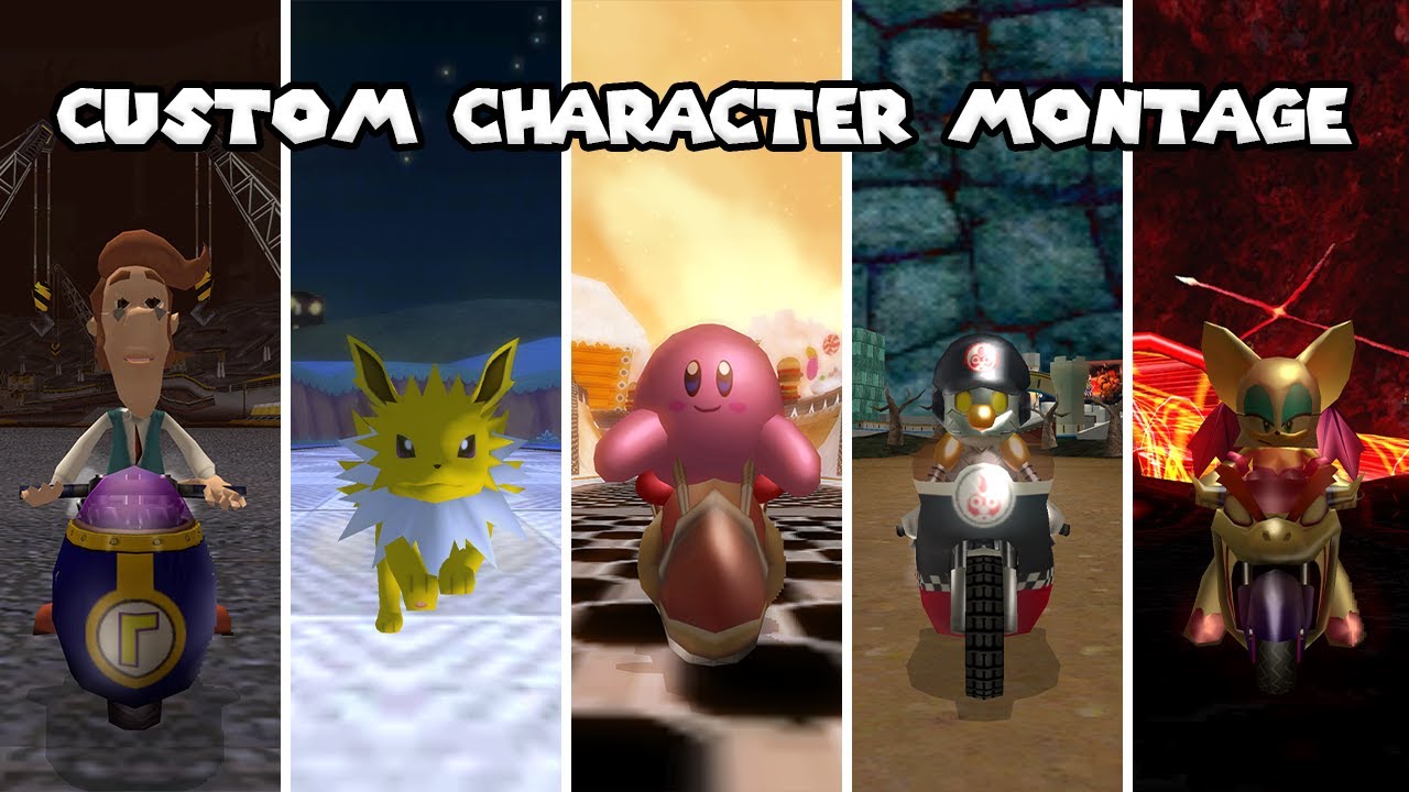 Custom Character Montage - Mario Kart Wii (2020!)