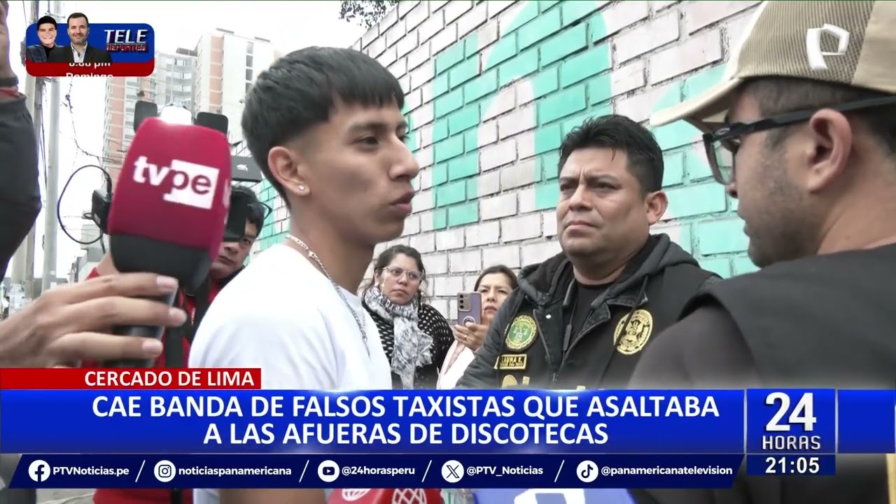 Caen falsos taxistas que asaltaban a asistentes de discotecas en Lima Norte