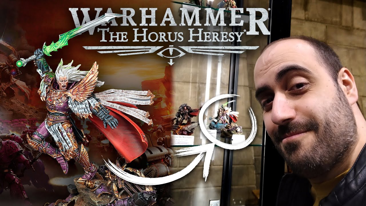 I painted a Primarch using Contrast Paints for the Horus Heresy Open Day!