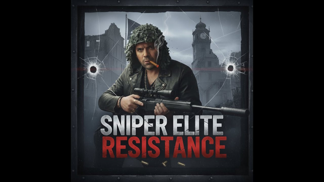 🎯 LIVE #08 | 2025 | Sniper Elite Resistance | Fim da Linha: A Resistência Final 🏭