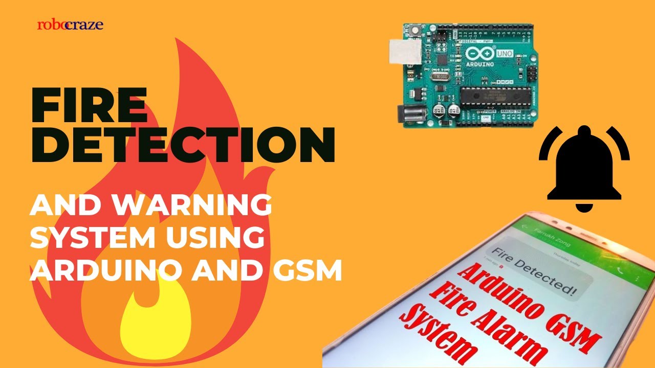 Система обнаружения и оповещения о пожаре с использованием Arduino и GSM