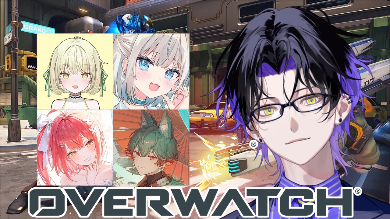 【Overwatch】ネオポルテOverwatch部 w/ といさん、てとさん、ツクモ、エニちゃん  【麻倉シノ / ネオポルテ】