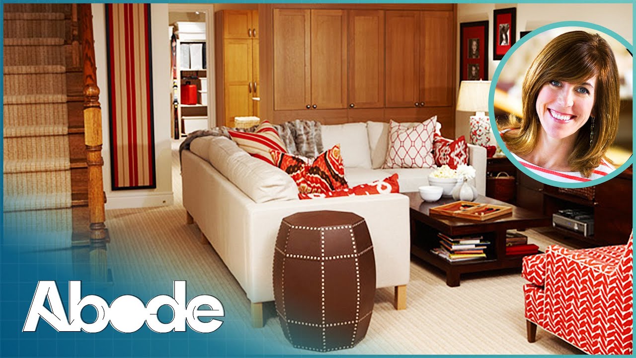 Transforming A Large Basement Into A Family Friendly Living Area | Sarah 101