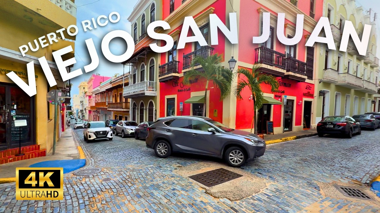 Old San Juan, Puerto Rico 🇵🇷 // Full Walking Tour (4K, No Commentary)