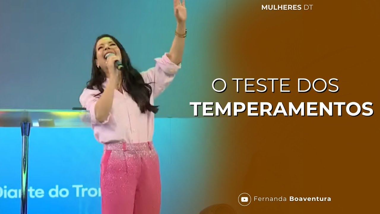 O TESTE DE TEMPERAMENTO | LAPIDADAS - MULHERES DT @afernandaboaventuraa