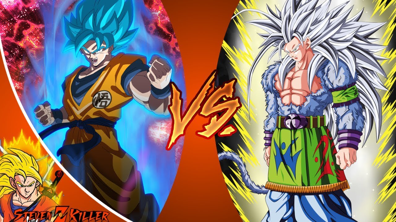 GOKU SSJB VS GOKU SSJ5 {Sprite Movie Fight} Dragon Ball Super vs Dragon Ball AF REACTION!!!