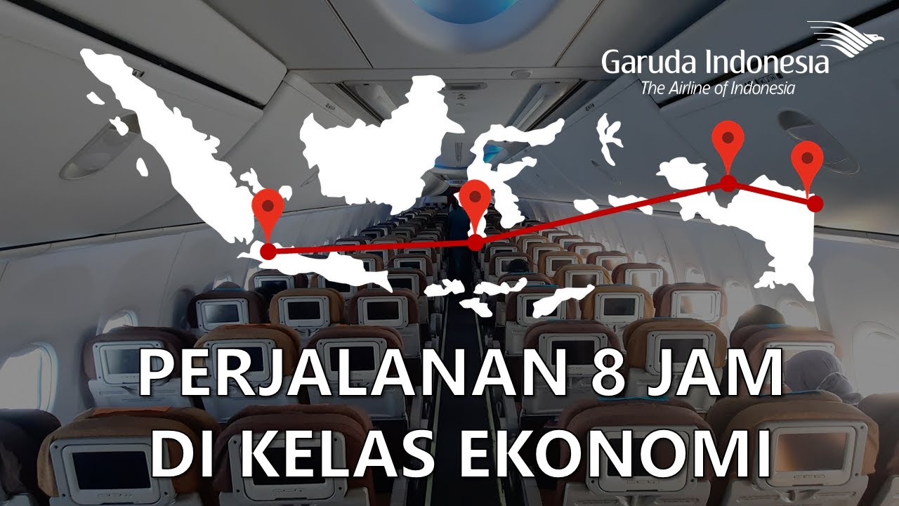 BEGADANG FLIGHT W/ GARUDA INDONESIA GA650! JAKARTA ke JAYAPURA lewat MAKASSAR & BIAK