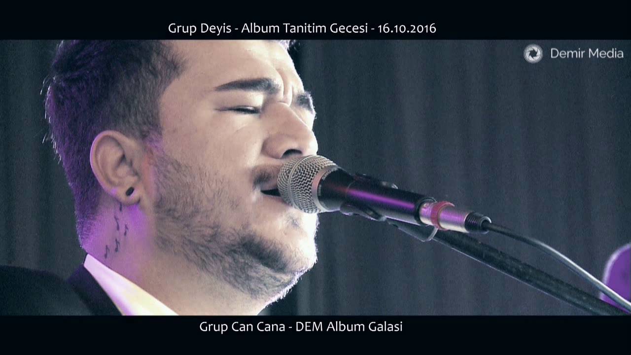 Grup Deyis Album Tanitim Gecesi / Dem Album / Grup Can Cana / Tolga Kaya /16.10.2016 / Demirmedia