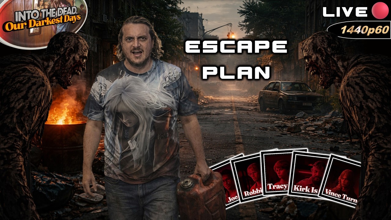 UNDEAD🧟‍♂️🔴Escape plan time maybe? | Into the Dead: Our Darkest Days 🧟‍♂️🔴