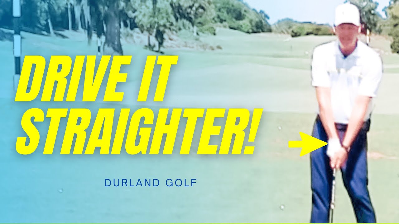 GOLF TIP | How To Hit The DRIVER STRAIGHTER