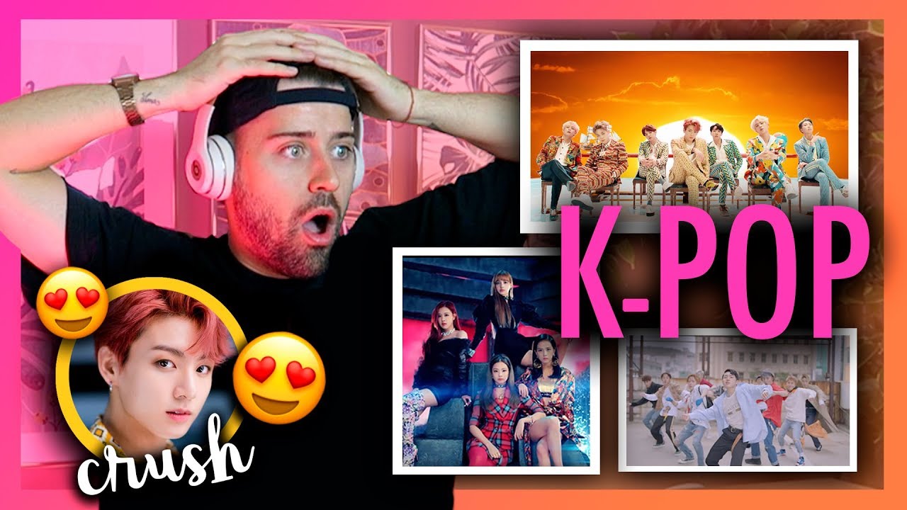 REACCIONANDO AL K-POP (BTS , Blackpink ,...) | Uy Albert!