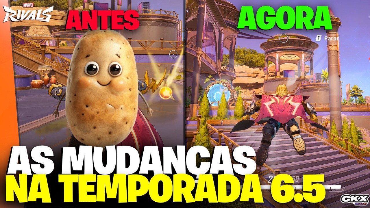 TESTANDO OS BUFFS E MUDANÇAS DA TEMPORADA 6.5 DO MARVEL RIVALS
