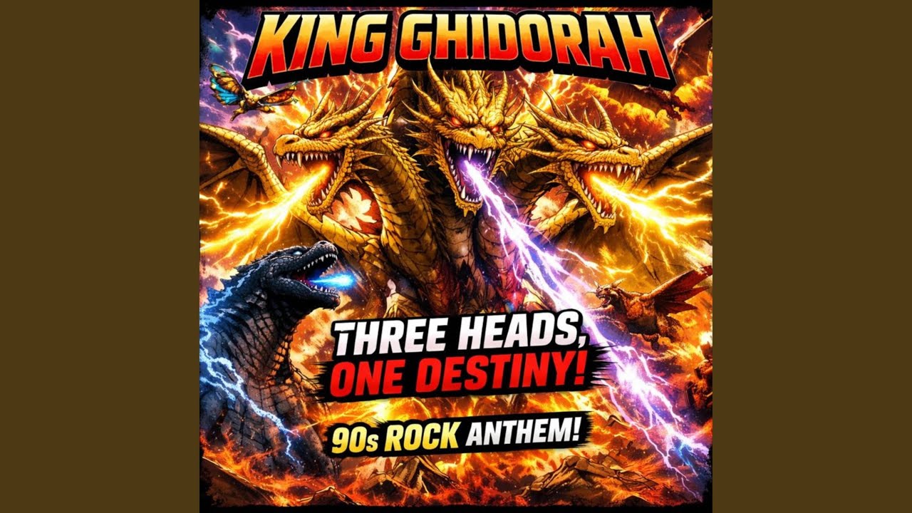 King Ghidorah Three Heads One Destiny Godzilla