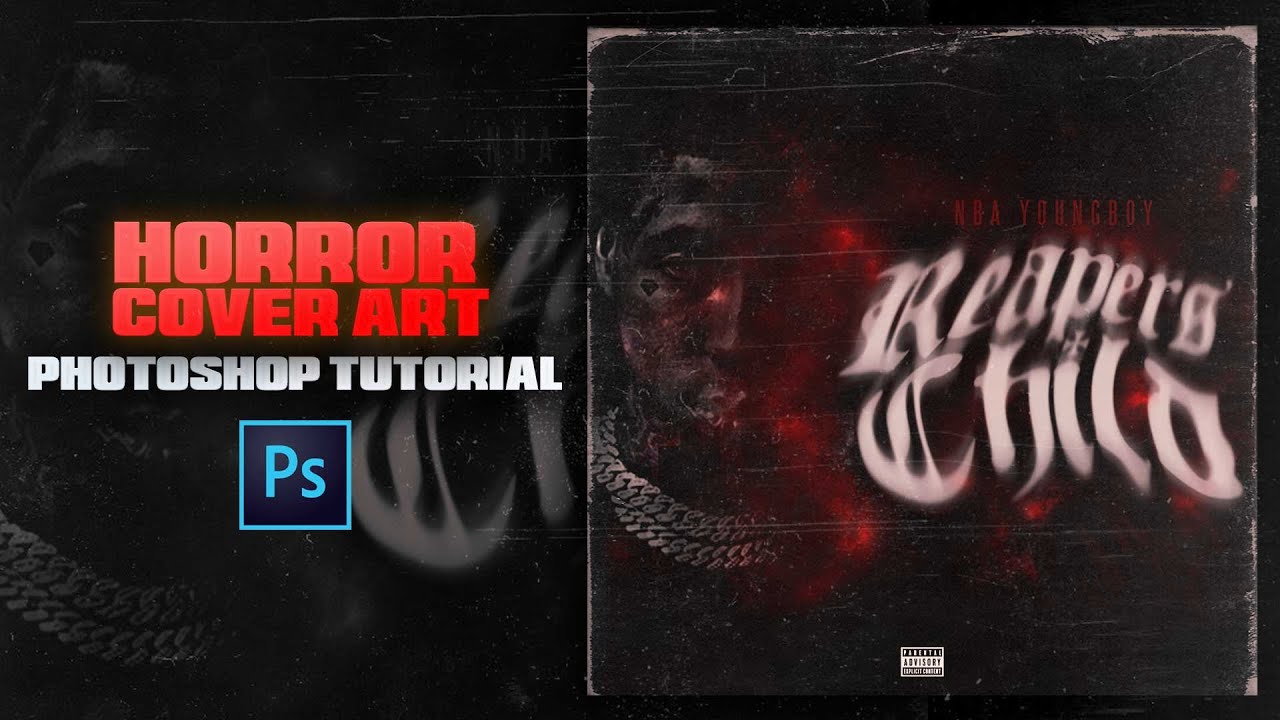 Horror Cover Art | Photoshop Tutorial | Halloween GFX