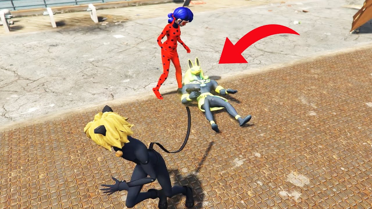 PHARAOH FIGHTS WİTH LADYBUG and CATNOIR