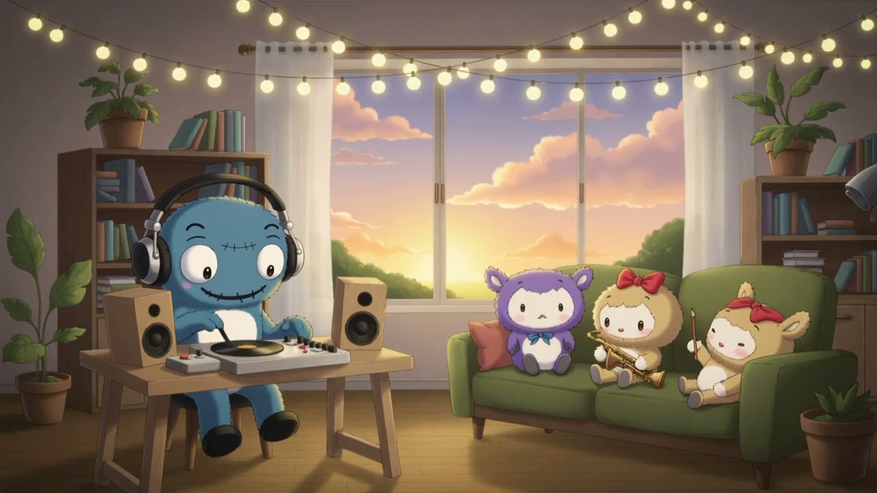 Fuggler Relaxing Lofi Room – Cozy Plush Ambience for Sleep & Calm Nights