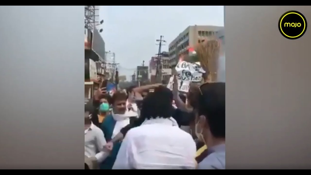 Furious #SushantSinghRajput fans protest in Patna, demand CBI probe.