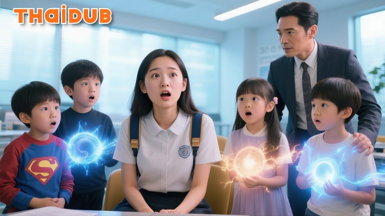 นักศึกษาสาวให้กำเนิดลูก 4 อัจฉริยะที่มีพลังพิเศษ โดยไม่รู้ว่าพ่อคือซีอีโอที่ร่ำรวยที่สุดในประเทศ!
