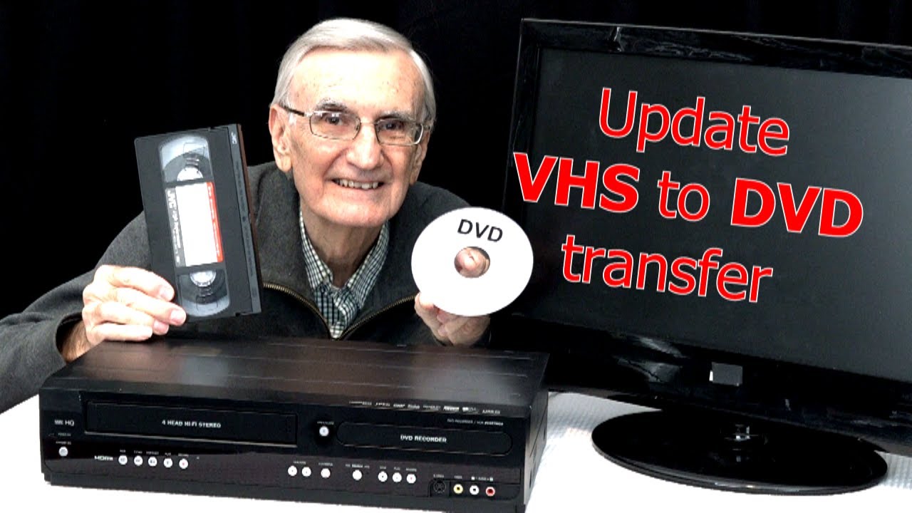 Обновление: как переписать VHS-кассету на DVD с помощью комбинированного рекордера