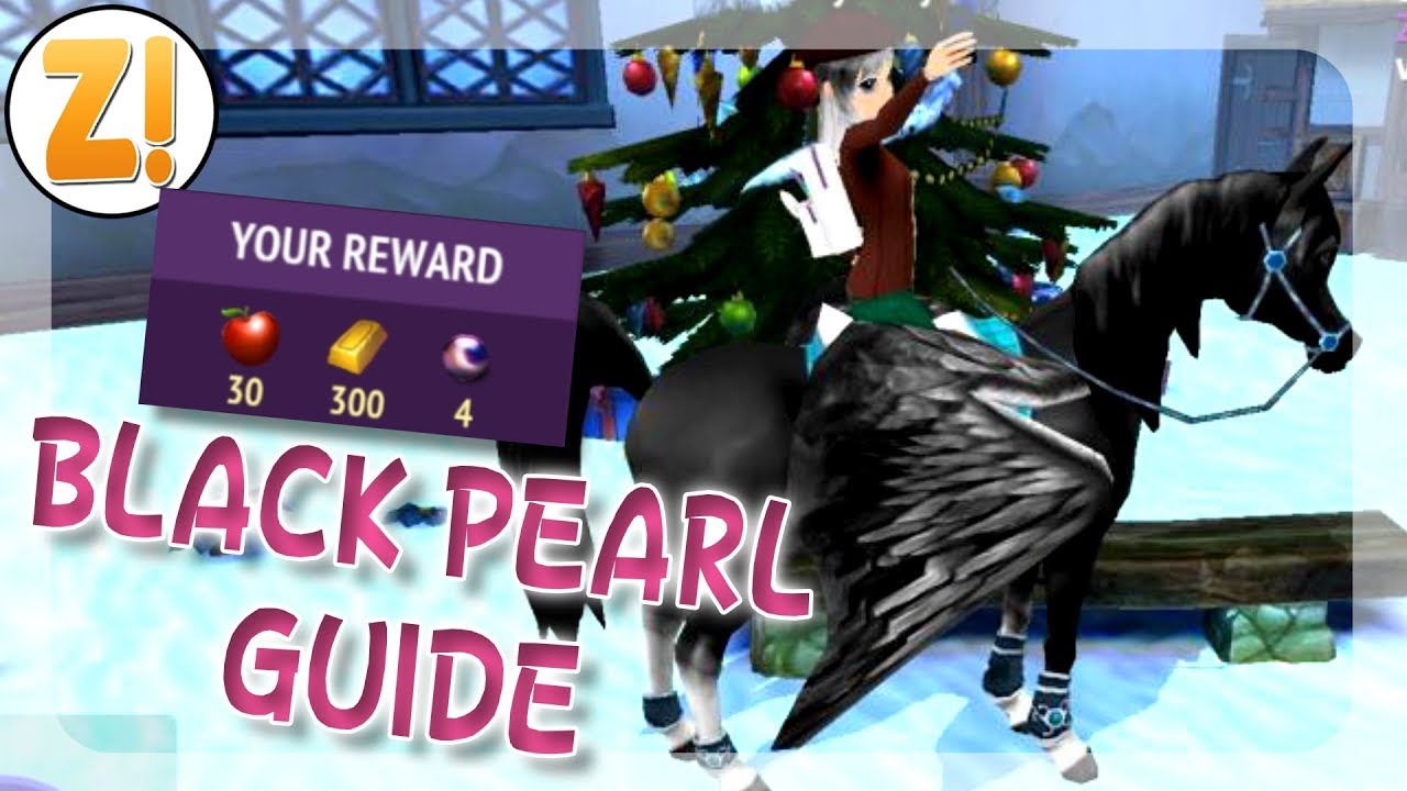 BLACK PEARL TUTORIAL! | Horse Riding Tales