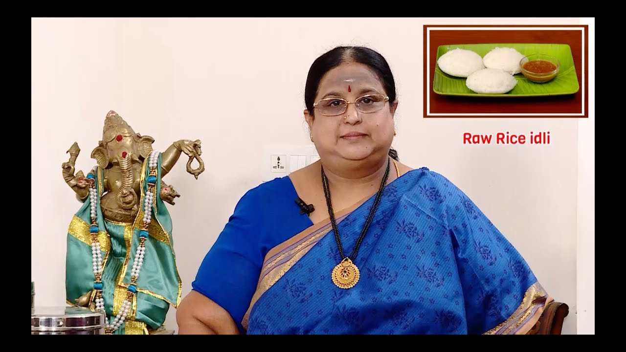 Recipe 159: Raw Rice Idli (with English Subs)