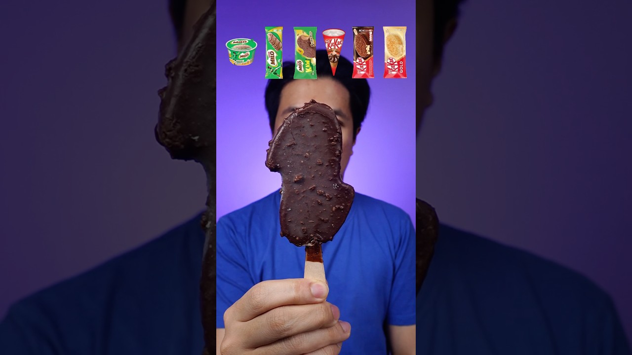 MILO VS KITKAT ICE CREAM