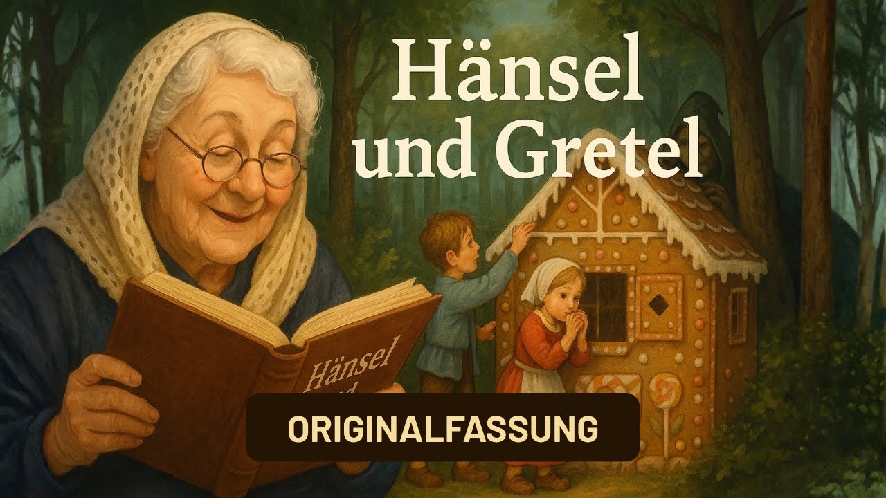 Hänsel und Gretel (keine KI) Die Lese-Oma liest das Original Märchen der Gebrüder Grimm