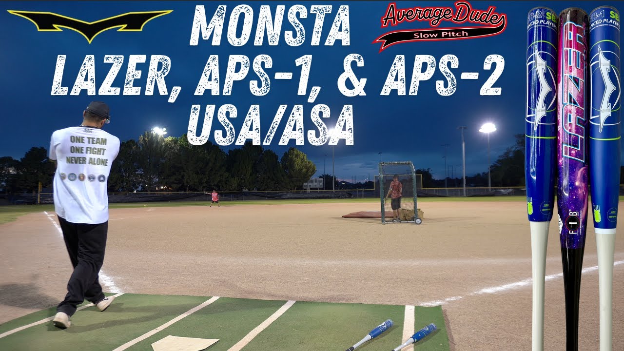 Monsta Lazer MX, SB-1, & SB-2 | USA/ASA Slowpitch Bat Review