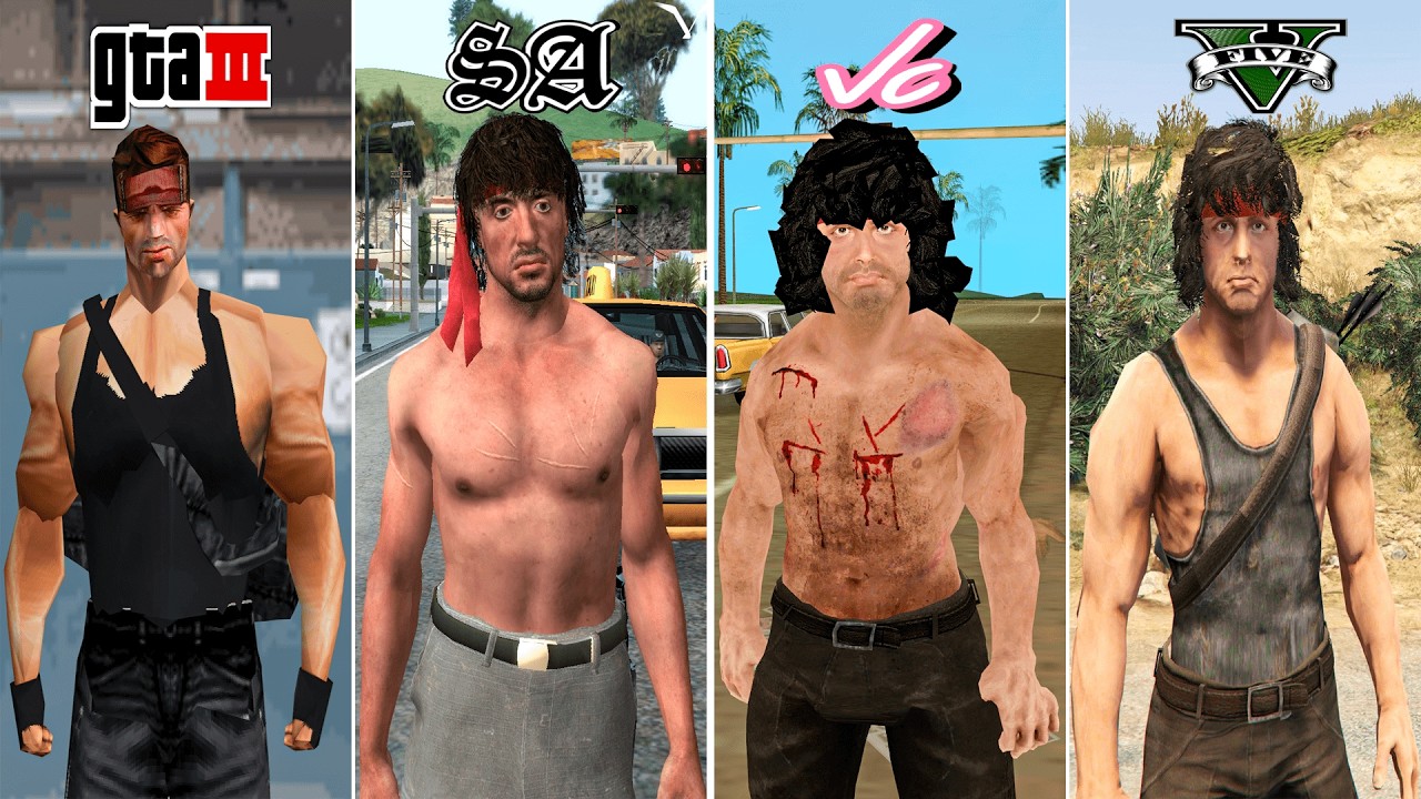 RAMBO in GTA Games