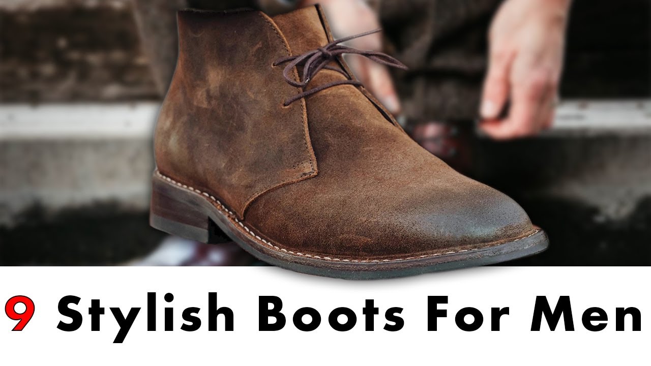 Top 9 Men's Boots 2024 | Stylish Boots For Men | Street Style