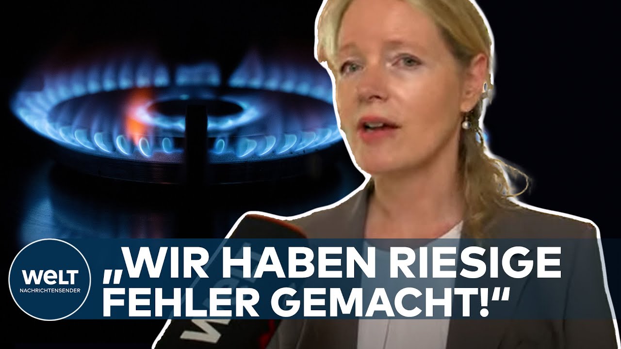 GASMANGEL: "Wir haben riesige Fehler gemacht, die wir jetzt teuer bezahlen müssen" I WELT Interview