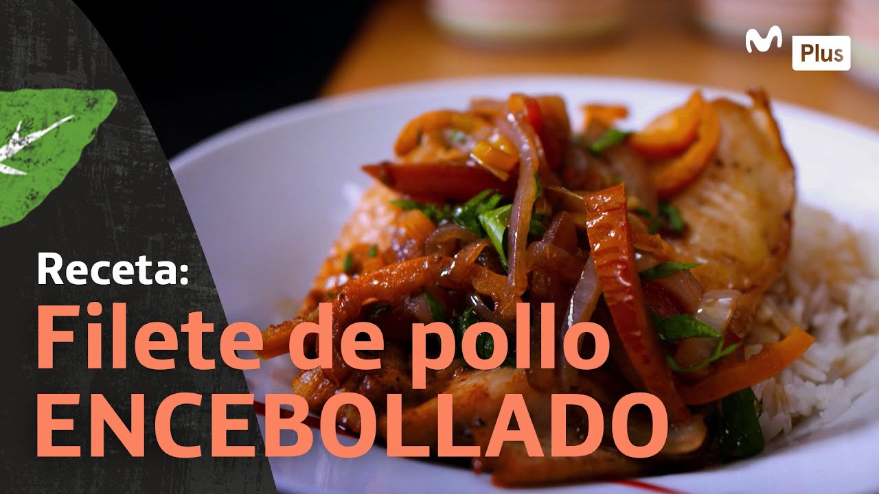 Filete de pollo encebollado | Mejor Cocina