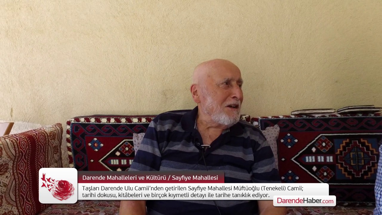 Sayfiye Mahallesi Müftüoğlu Camii Tanıtımı | Darende Haber