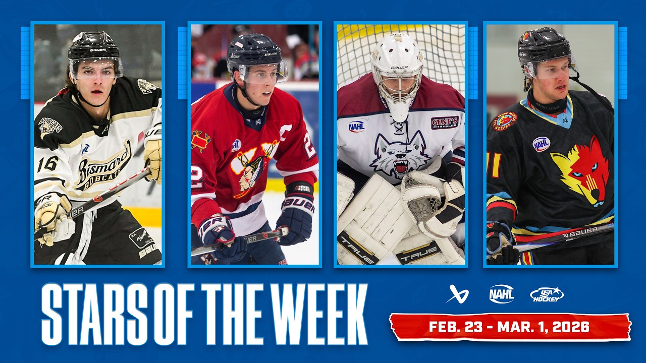 NAHL Stars of the Week - Feb. 23 - Mar. 1, 2026