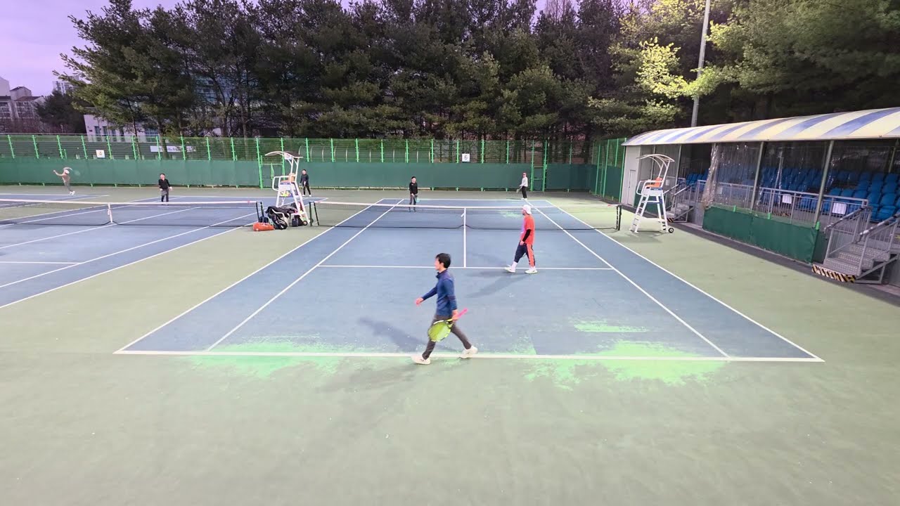 2/22(일) 🎾2 : 😂몸도 날씨도 찌뿌둥했다고 말하면 그건 핑계
