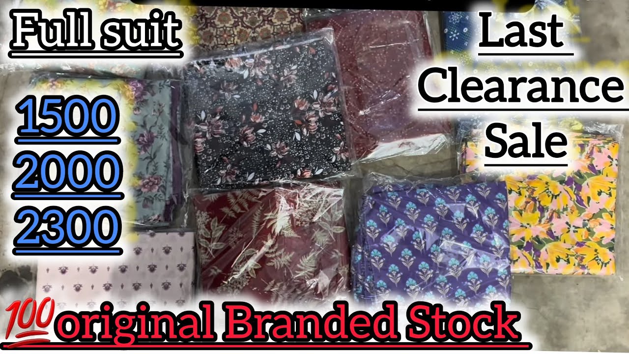 Branded 3pc Suit flat 75% Off | winter clearance Dhmaka sale 
