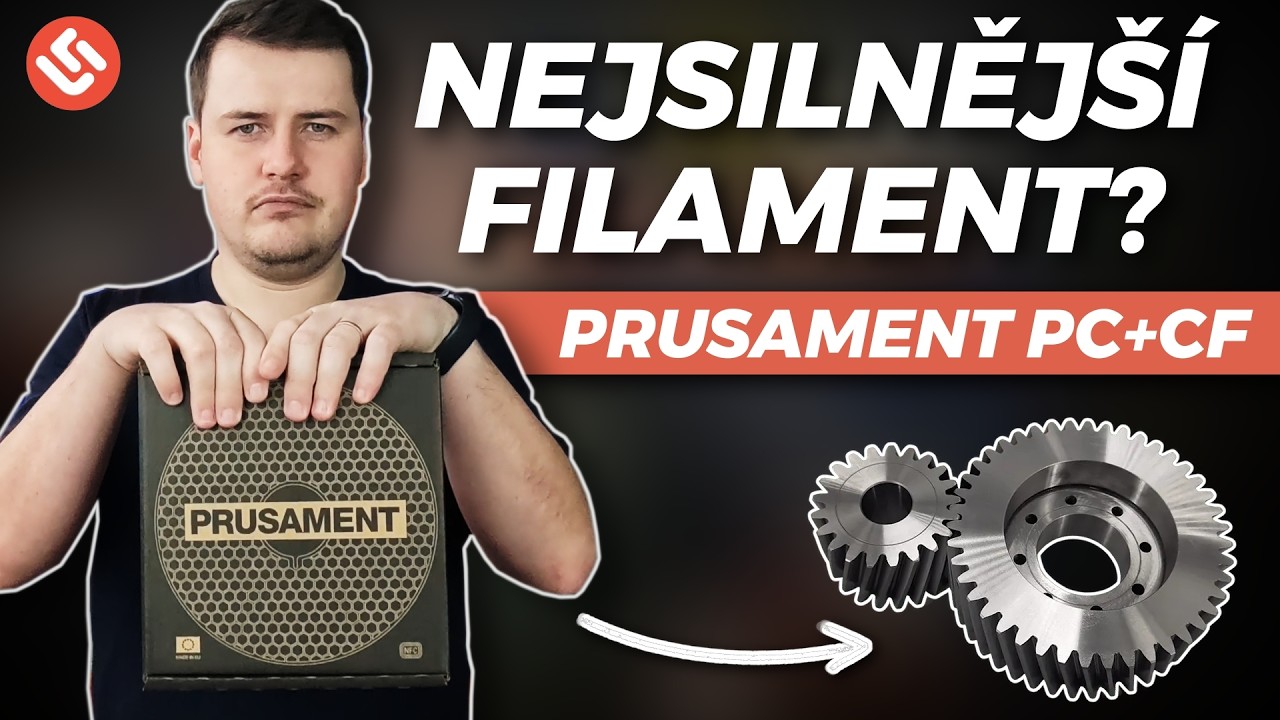 Prusament PC Blend Carbon Fiber - Stoj&iacute; to za to? | 3D tisk