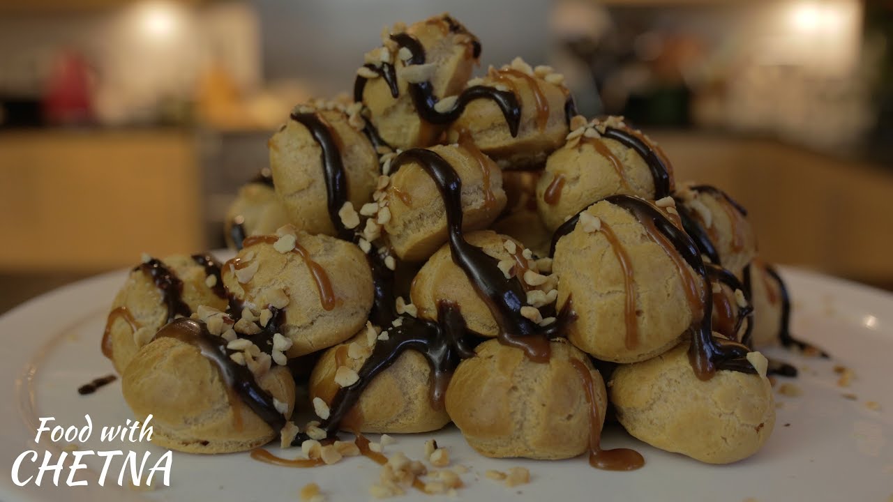 Best Chocolate and Caramel Profiteroles!