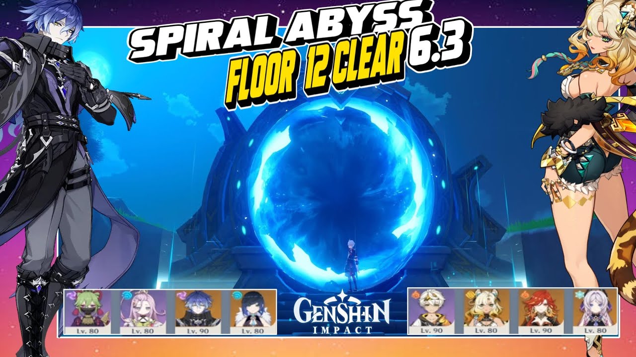 NEW Spiral Abyss 6.3  | C0 Mavuika & C0 Flins - Genshin Impact