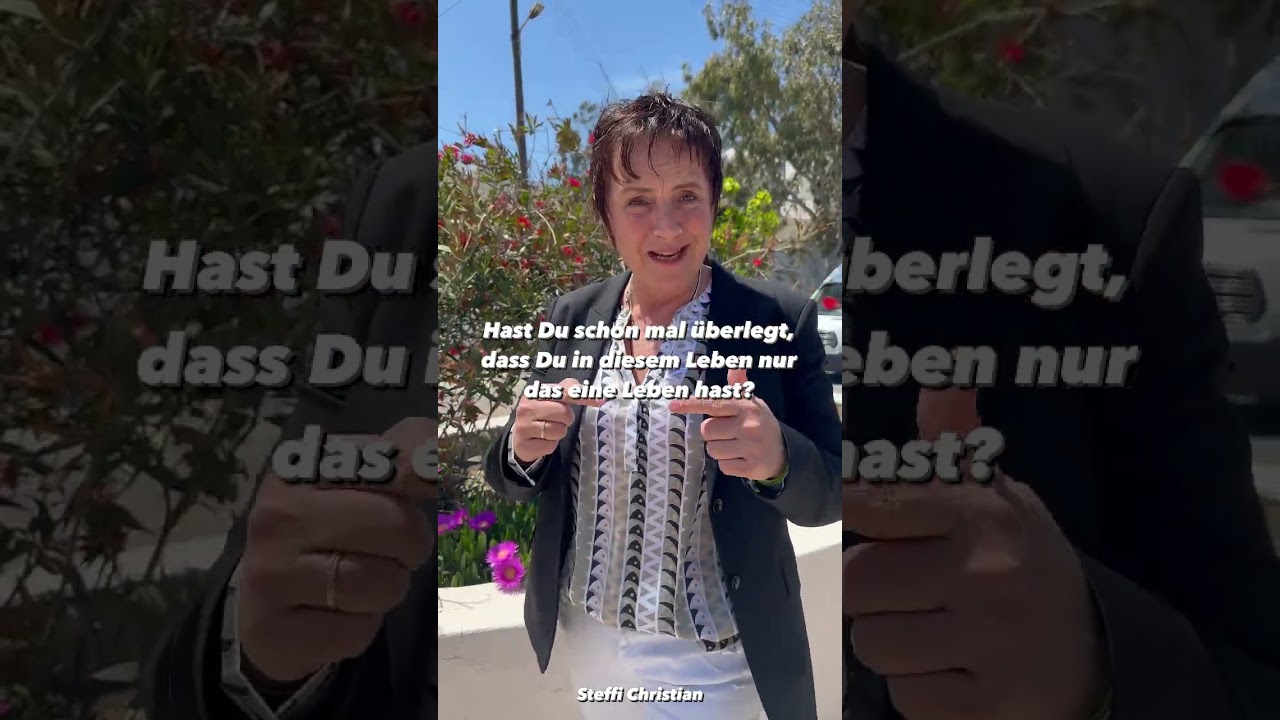 Endlich mal aufbl&uuml;hen. &ndash; www.SteffiChristian.com