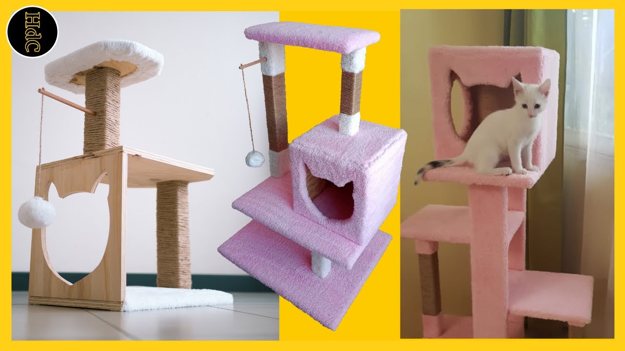 😻3 DIY IDEAS 2025 - CÓMO HACER RASCADORES PARA GATOS - FÁCIL - INTERMEDIO Y AVANZADO