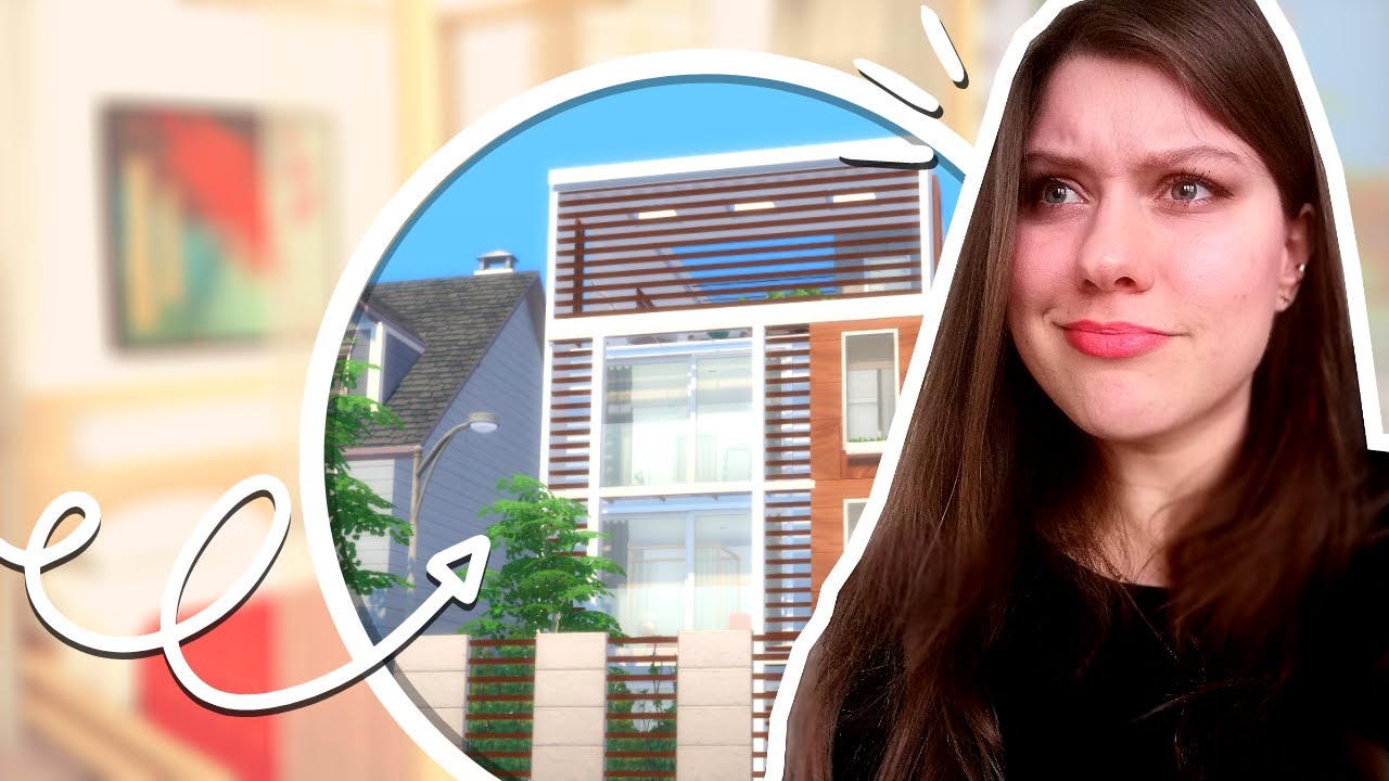 Un terrain vague ? Une maison moderne ! (transformation) | SIMS 4