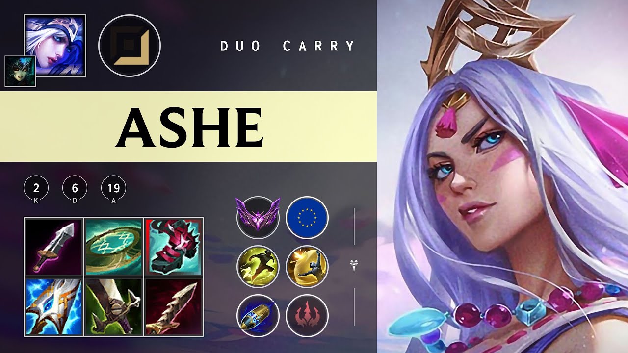 Ashe ADC vs Aurelion Sol - EUW Master Patch 25.24