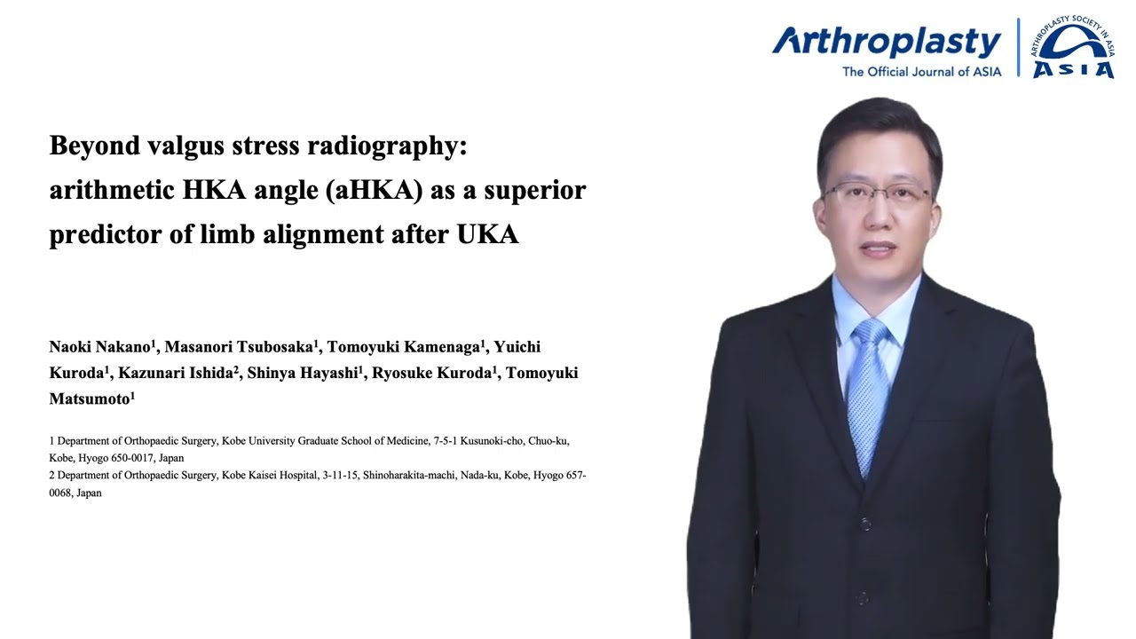 Arthroplasty Focus: aHKA as a Superior Predictor of UKA Alignment